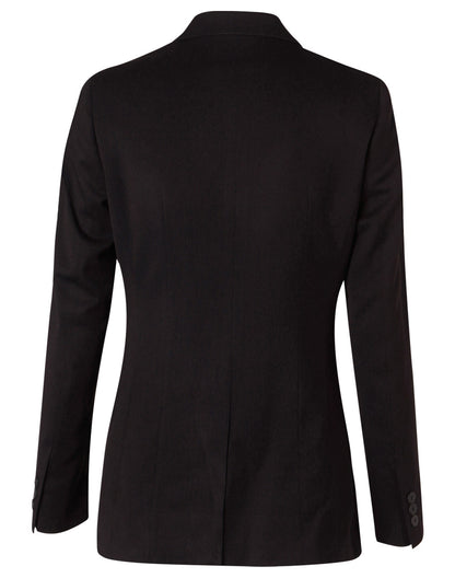Women’s Two-Button Mid-Length Stretch Jacket