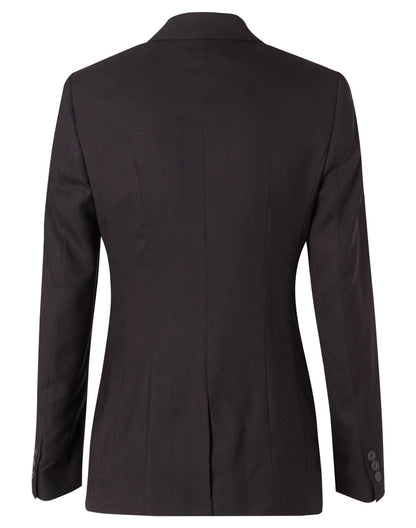 Women’s Two-Button Mid-Length Stretch Jacket