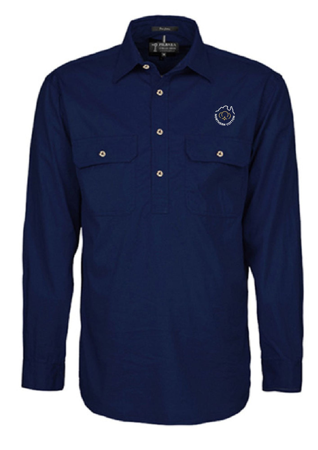 2. NORTHERN COTTON - NAVY - RM200CF Pilbara Men&