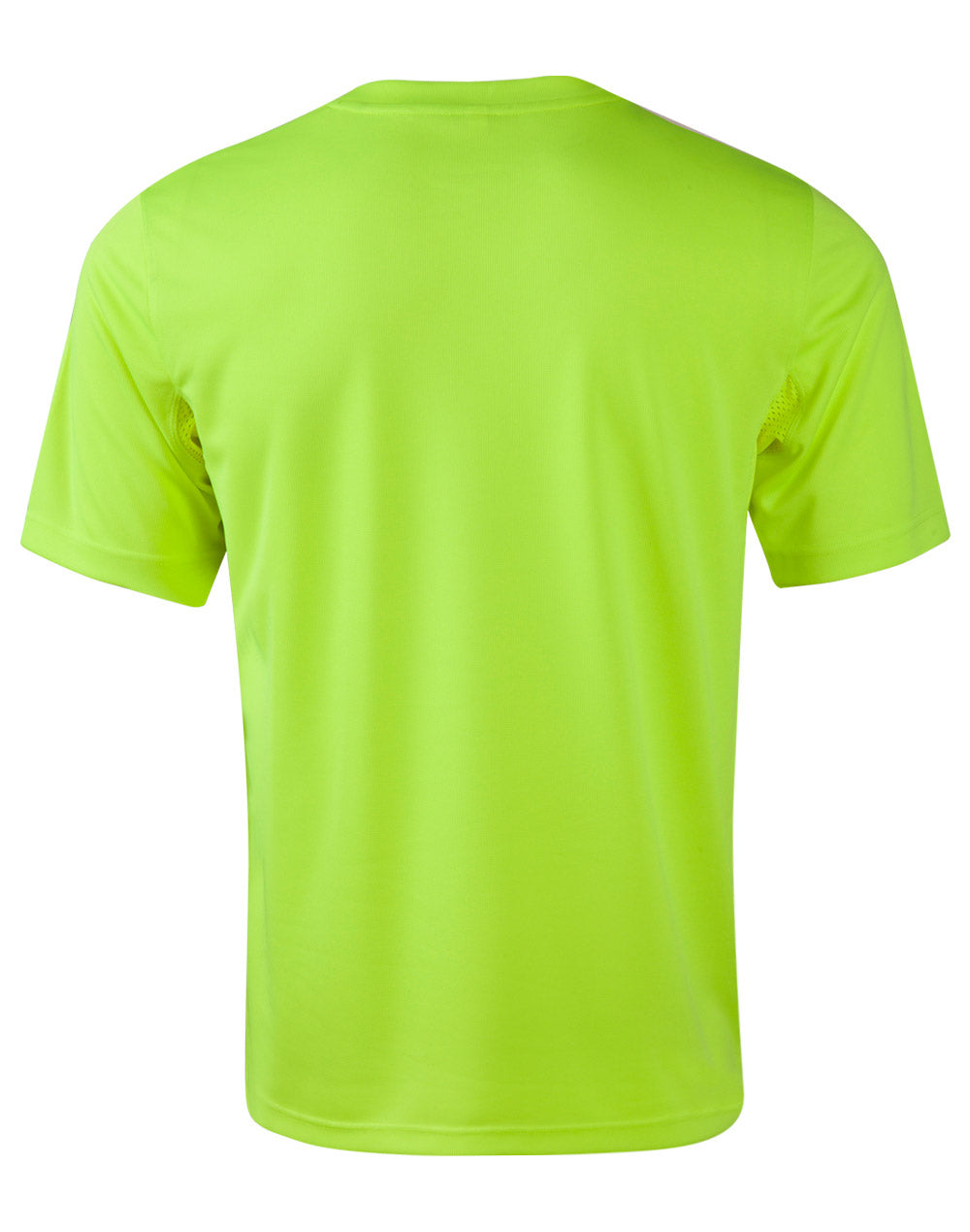 SW39 unisex hi-vis CoolDry mini waffle T-shirt — Yellow