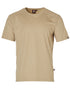 TS209 unisex TrueDry shoulder panel T-shirt — Beige
