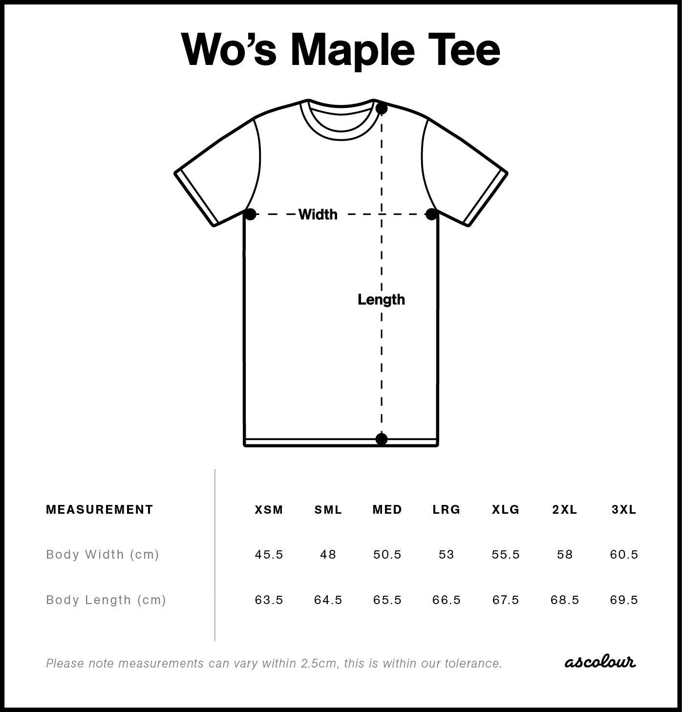 AS COLOUR MAPLE Womens Premium Crew Neck T-Shirt