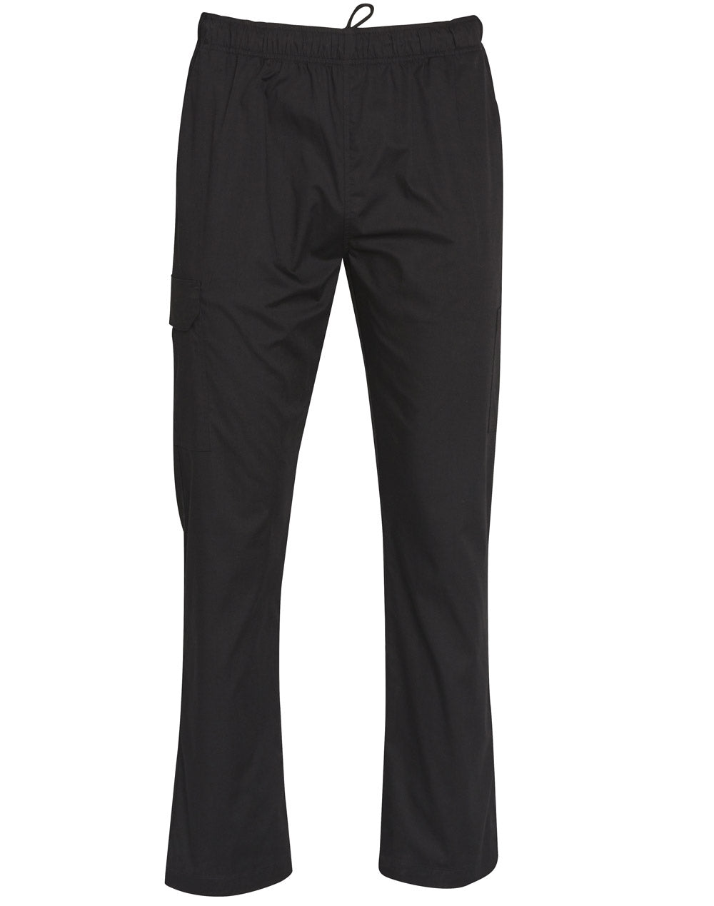 Mens Functional Chef Pants — Black l