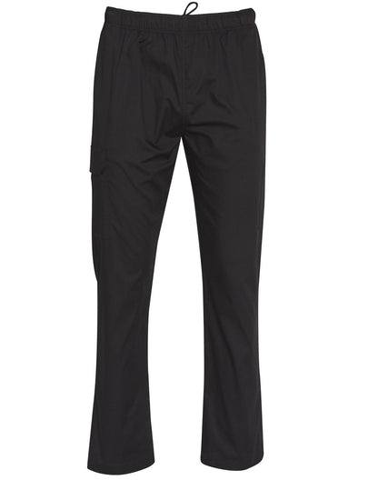Mens Functional Chef Pants — Black l
