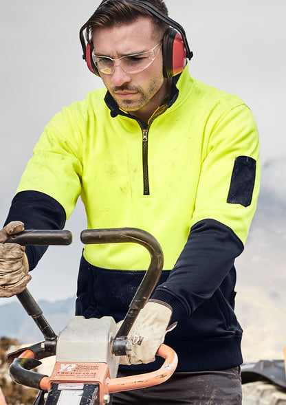 Syzmik Unisex Hi Vis Half Zip Pullover – ZT476 - image 6