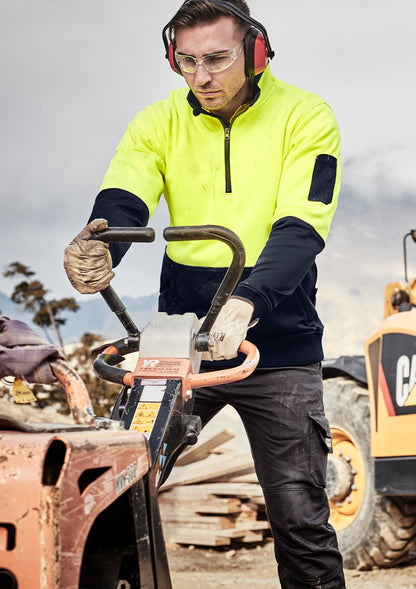 Syzmik Unisex Hi Vis Half Zip Pullover – ZT476 - image 5