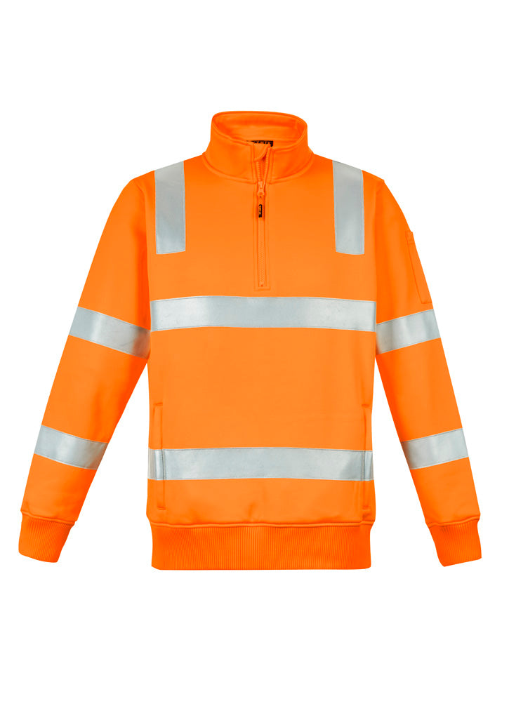 Syzmik Unisex Hi Vis VIC Rail 1/4 Zip Pullover – ZT640 - image 2