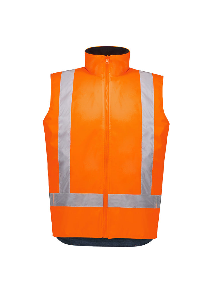 Syzmik Unisex Hi Vis Waterproof Reversible Vest – ZV228 - image 8