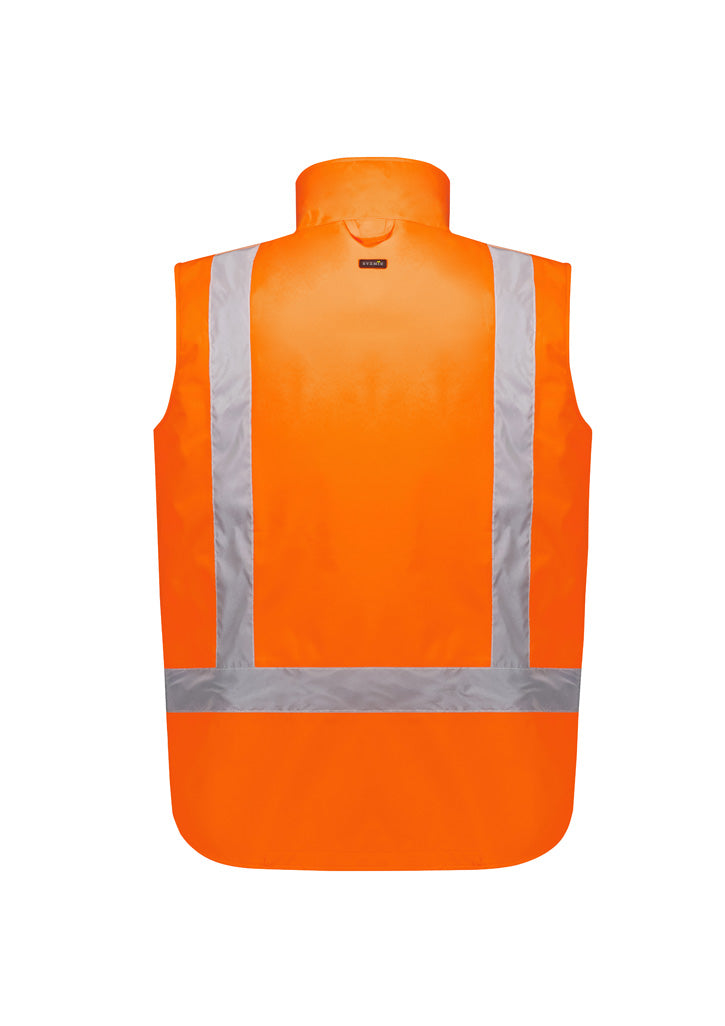 Syzmik Unisex Hi Vis Waterproof Reversible Vest – ZV228 - image 9
