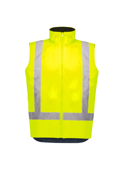 Syzmik Unisex Hi Vis Waterproof Reversible Vest – ZV228 - image 3