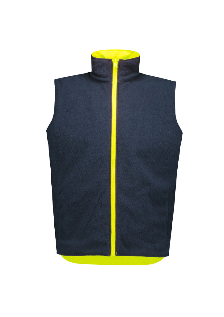 Syzmik Unisex Hi Vis Waterproof Reversible Vest – ZV228 - image 5