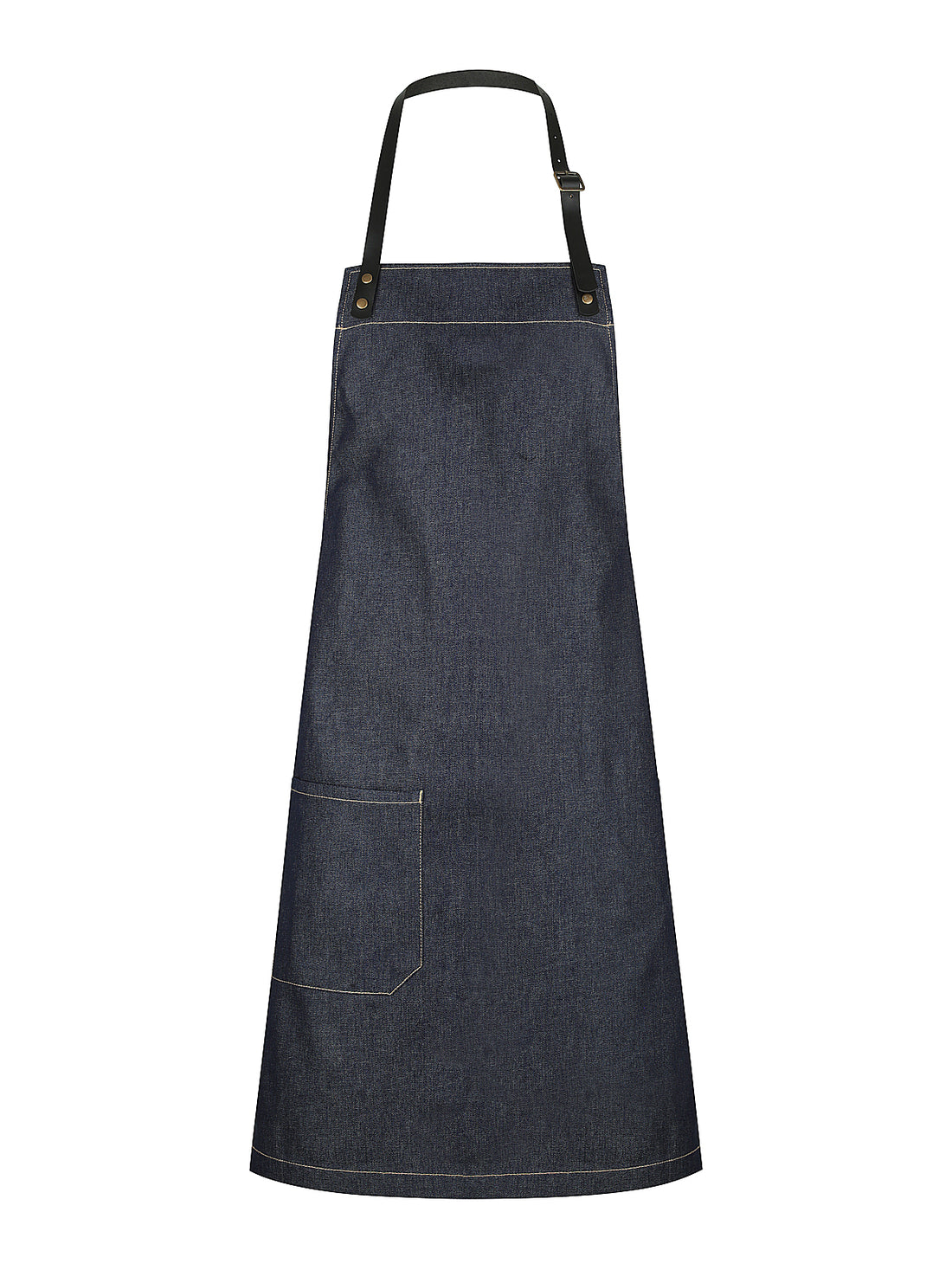 Byron Denim Bib Apron detail