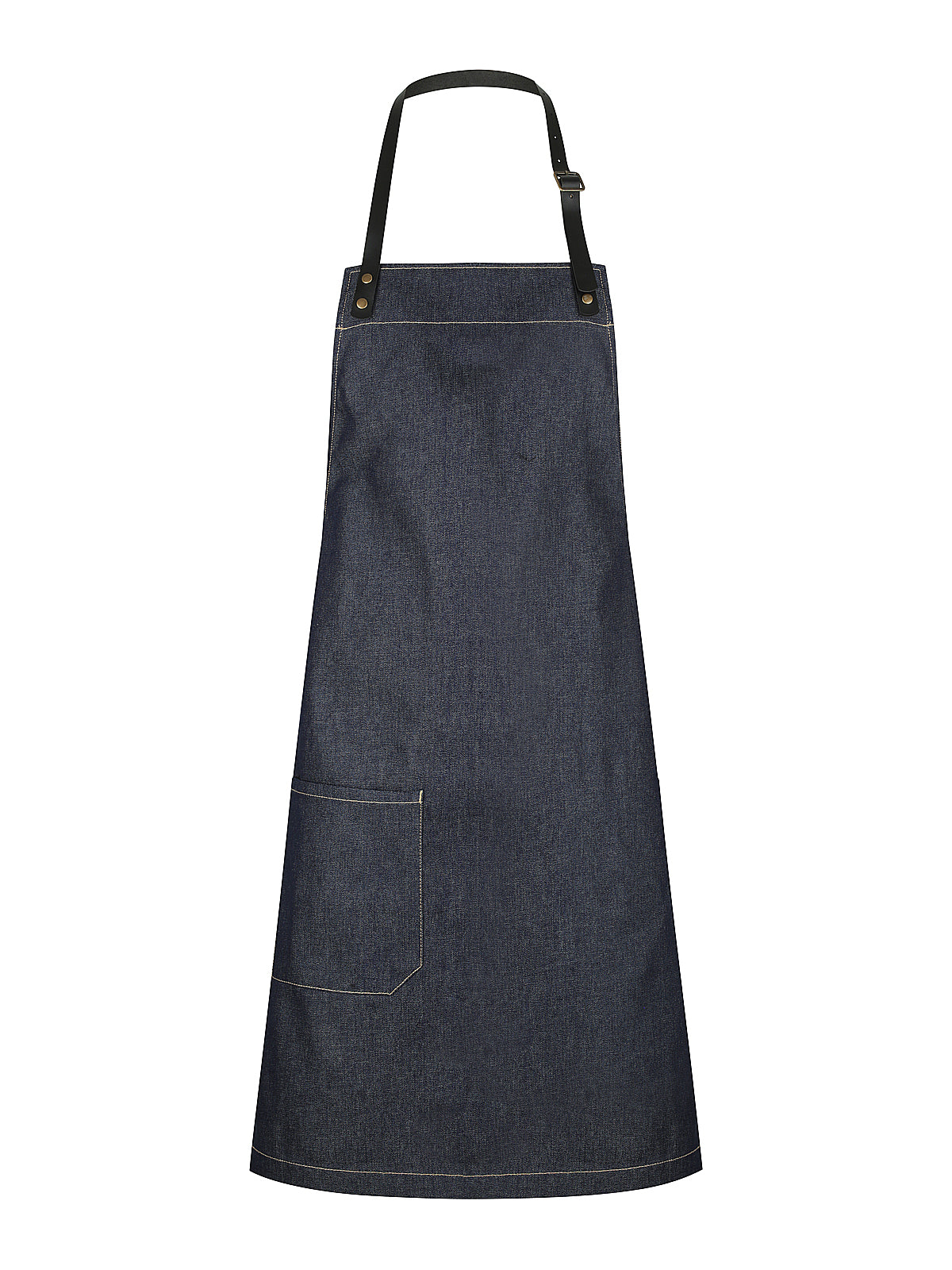Byron Denim Bib Apron detail