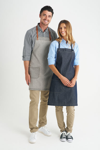 Byron Denim Bib Apron
